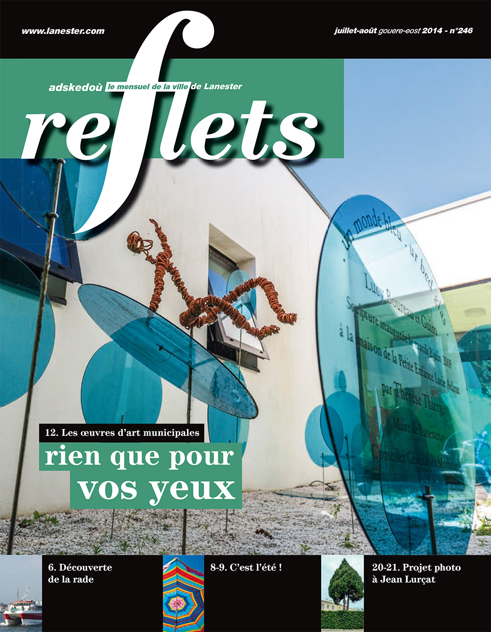 Reflets n°246 - juillet-août 2014